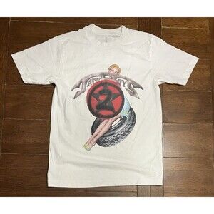 Travis Scott Cactus Jack JackBoys 2 C1 Tee Mens Size S White NWOT